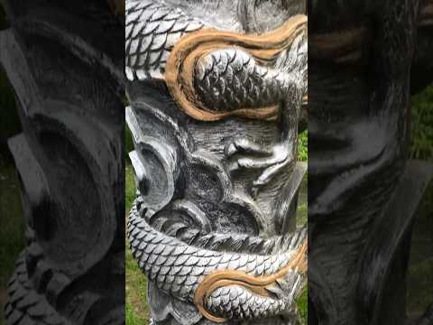 【砺波市】２本の龍の橋脚｜池川 廓龍橋(かくりゅうはし) - YouTube動画サムネイル