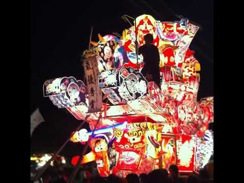 【砺波市】富山が全国に誇る勇猛な喧嘩祭り！『夜高祭』 - YouTube動画サムネイル