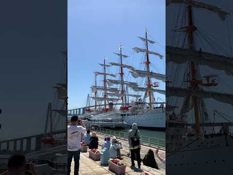【射水市】晴天の日の海王丸は人気です - YouTube動画サムネイル