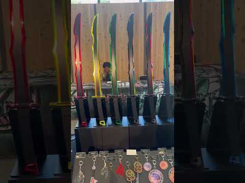 【富山市】武器屋へ行ってきたよ！⭐︎ファンタジー武器屋タクミアーマリー⭐︎EN COS JAPAN 2024 in Toyama - YouTube動画サムネイル